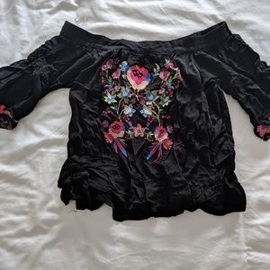 Off the shoulder top